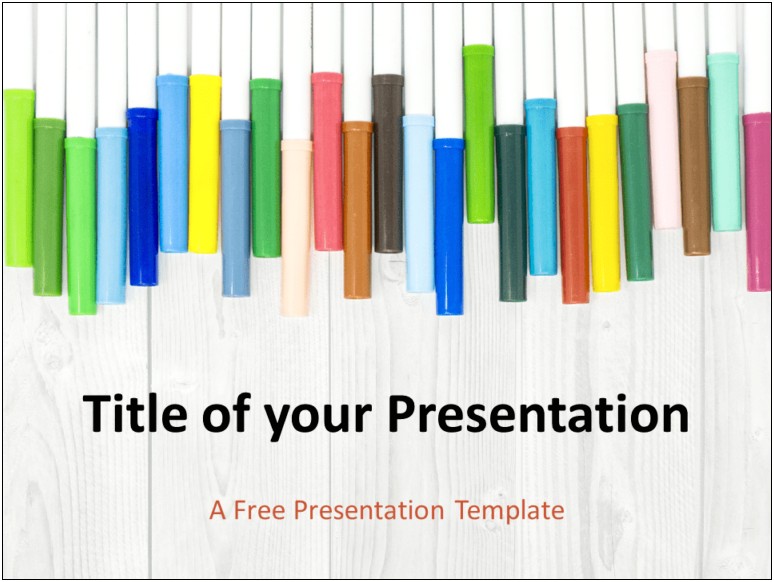 Free Powerpoint Template For Back To School