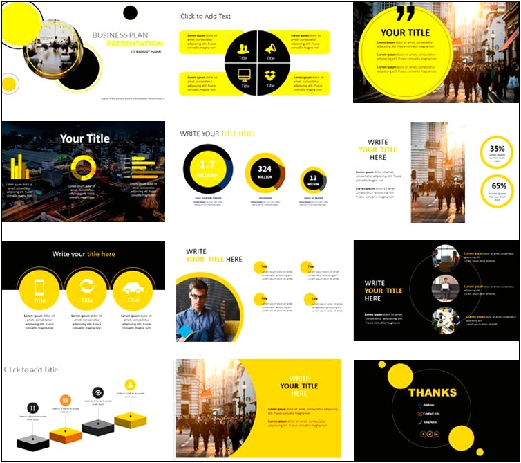 Free Powerpoint Template For Business Pitch