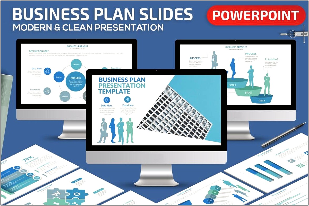 Free Powerpoint Template For Business Plan Presentation