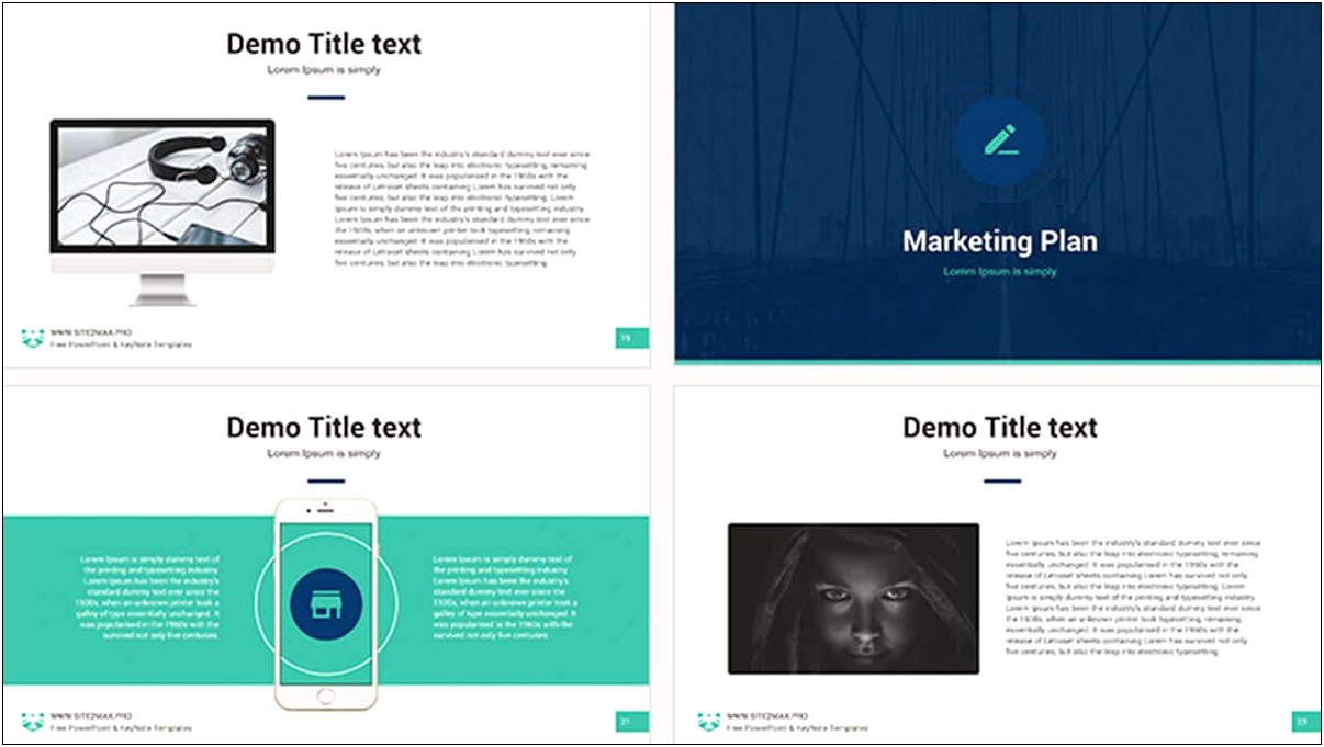 Free Powerpoint Template For Marketing Strategy
