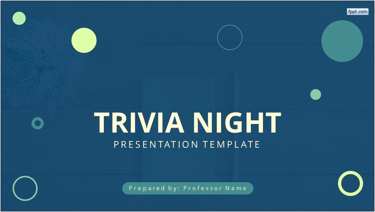 Free Powerpoint Template For Quiz Bee