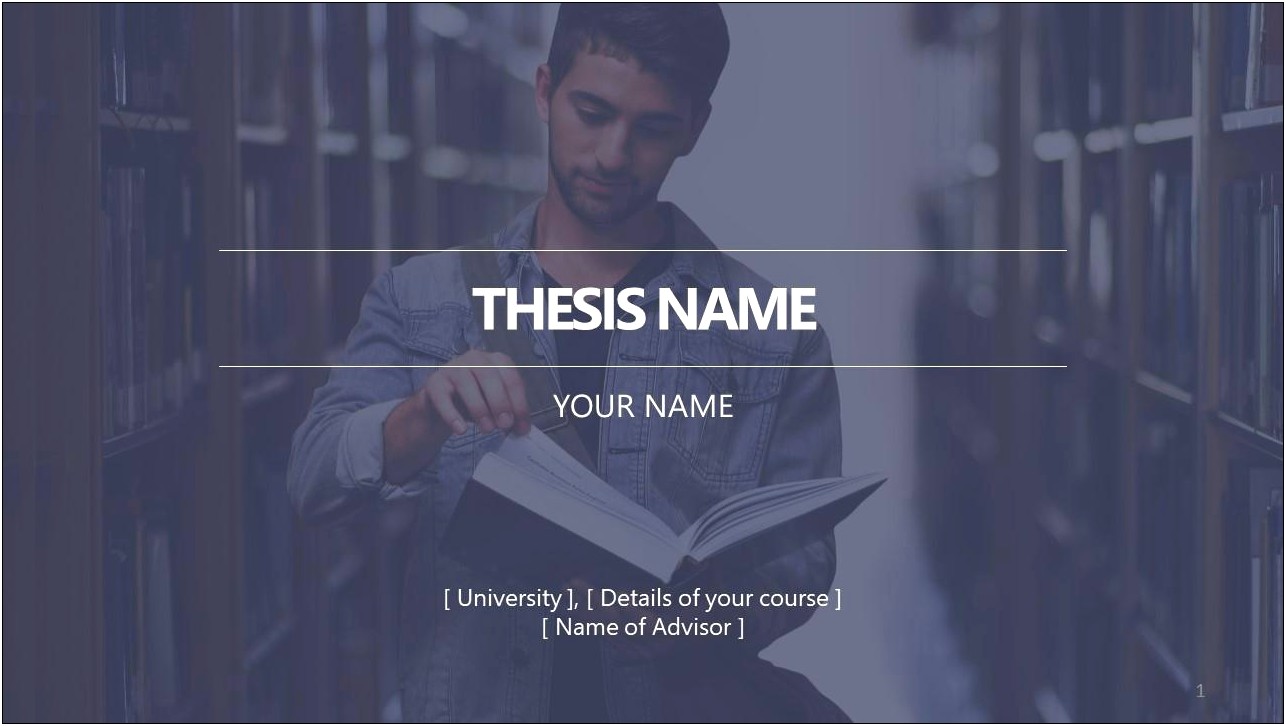 Free Powerpoint Templates For Phd Defense