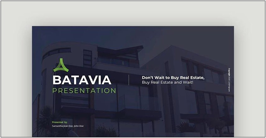 Free Powerpoint Templates For Real Estate