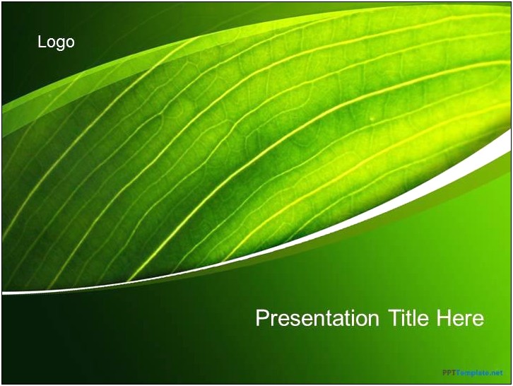 Free Powerpoint Templates Nature And Environment