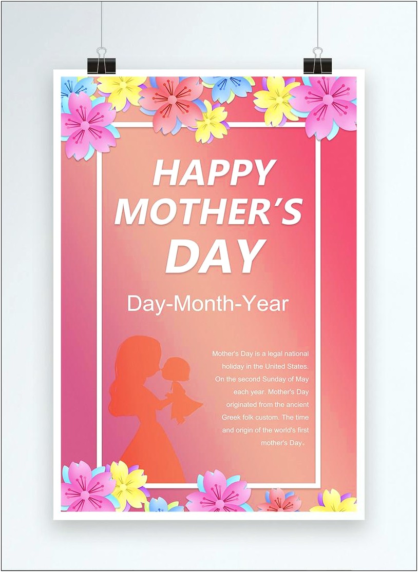 Free Powerpoint Templates On Mothers Day Welcome