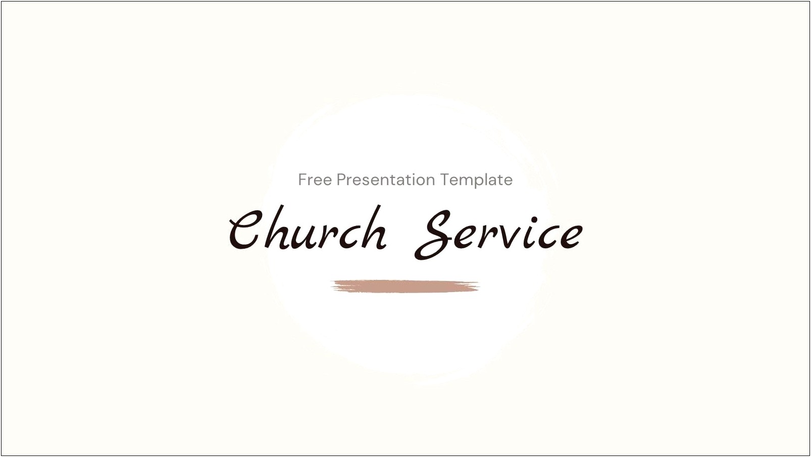 Free Powerpoint Templates On Welcome To Church
