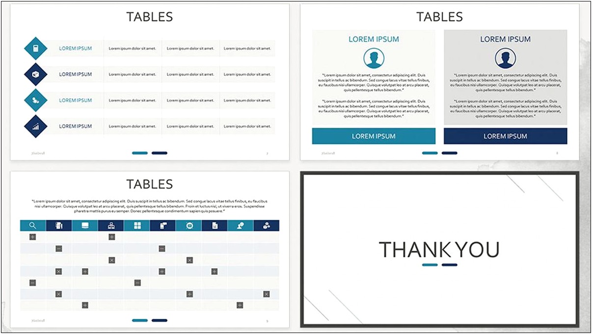 Free Powerpoint Templates Table Of Contents