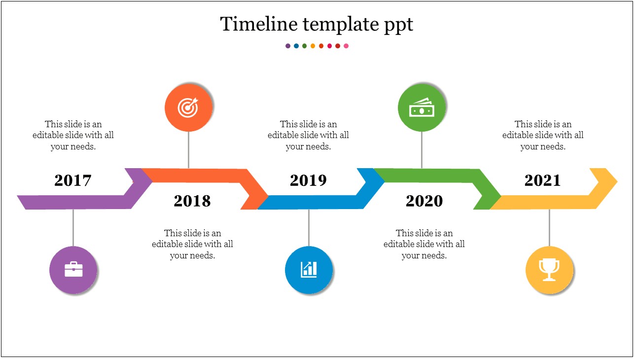 Free Powerpoint Timeline Graphic Template Pdf