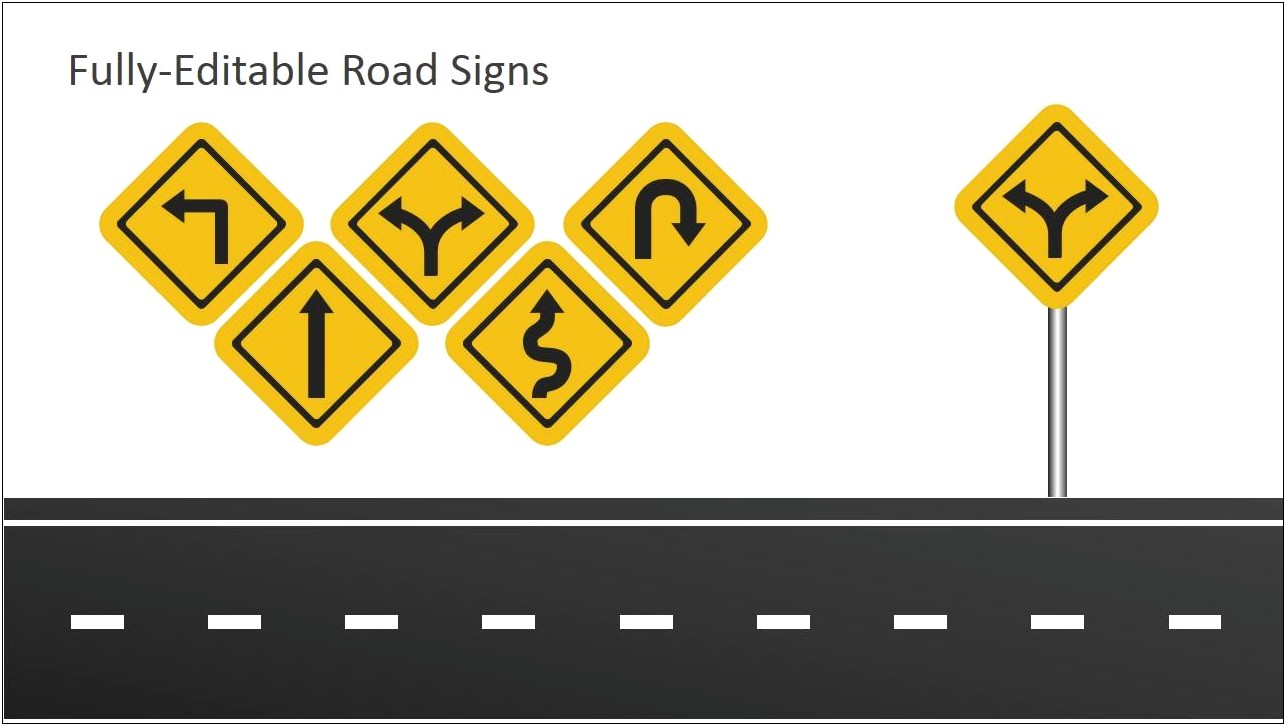 Free Ppt Templates Download Traffic Signs