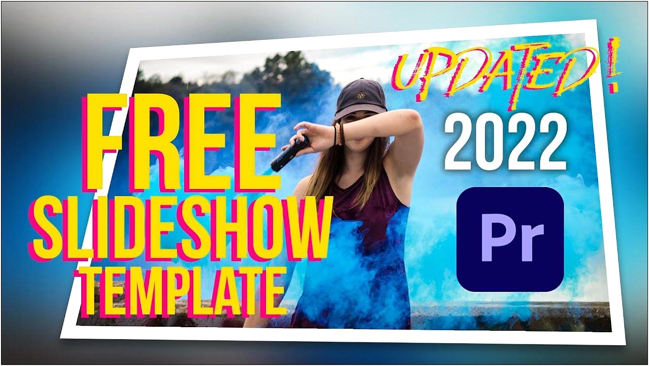Free Premiere Pro Picture Slideshow Template
