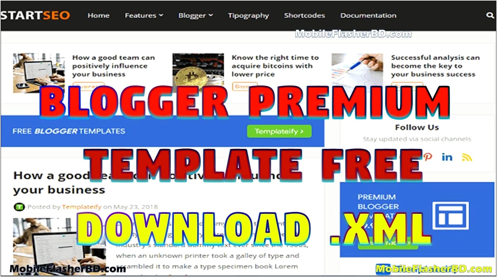 Free Premium Blogger Template Seo Friendly Crack