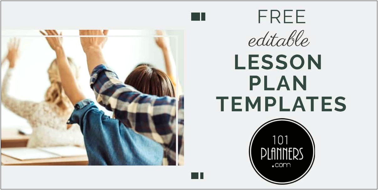 Free Preschool Monthly Lesson Plan Template