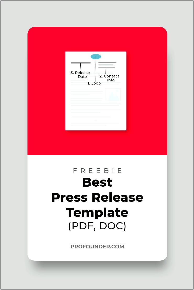 Free Press Release Template Google Docs