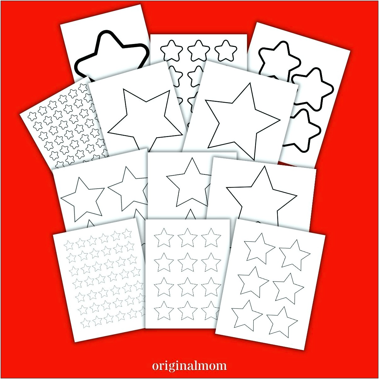 Free Printable 4 Inch Star Template