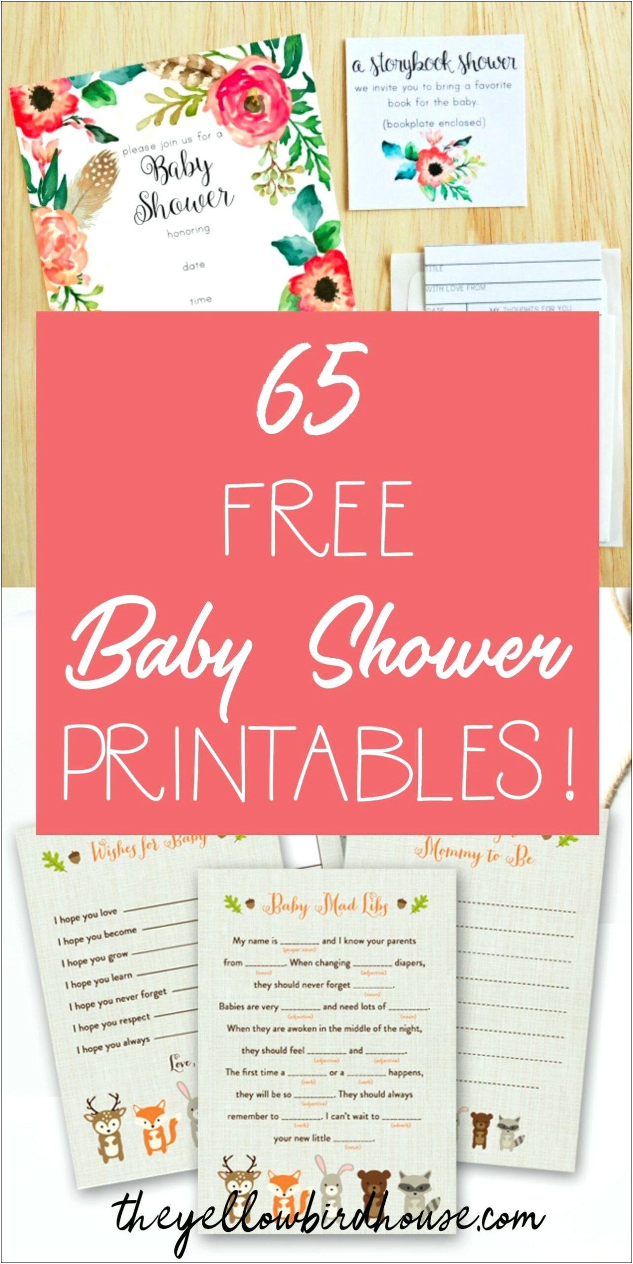 Free Printable Baby Boy Shower Templates