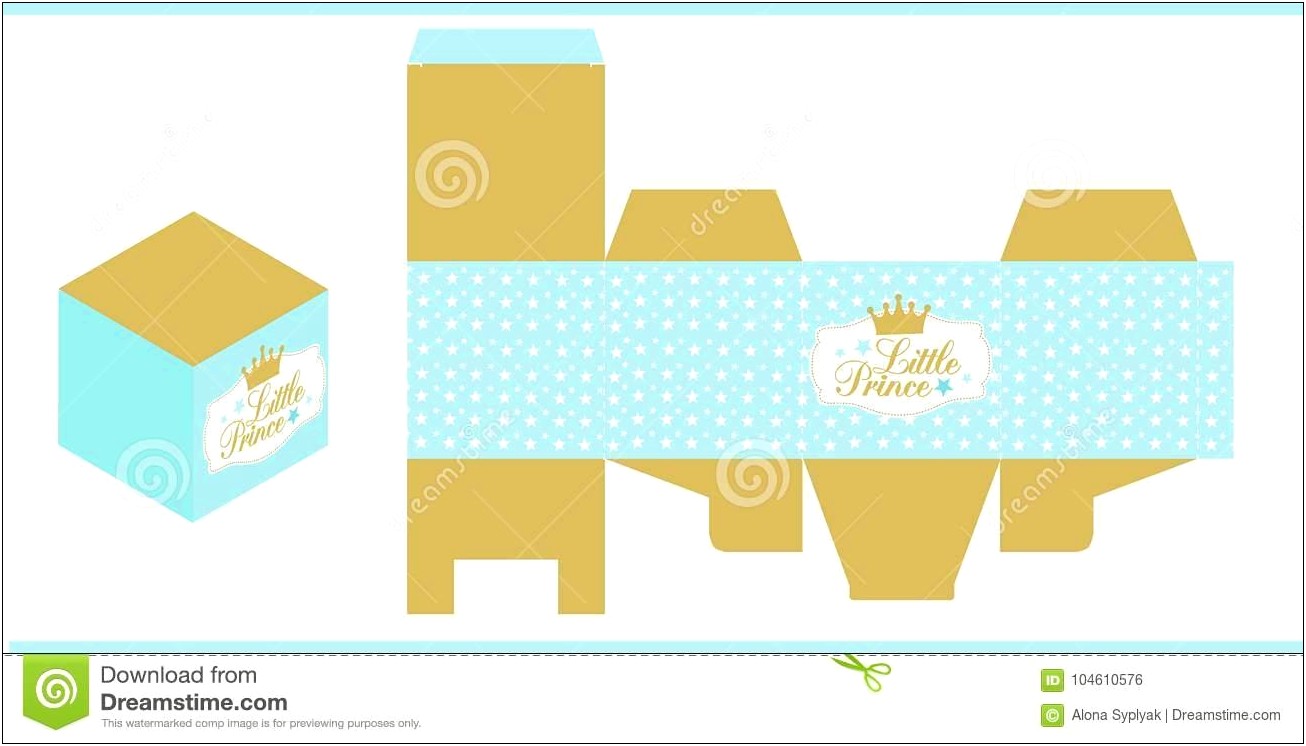 Free Printable Baby Shower Favor Box Templates