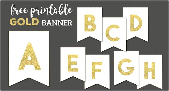 Free Printable Baby Shower Scallop Edge Banner Template
