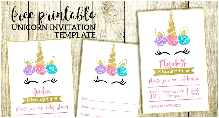 Free Printable Baby's First Birthday Invitation Templates