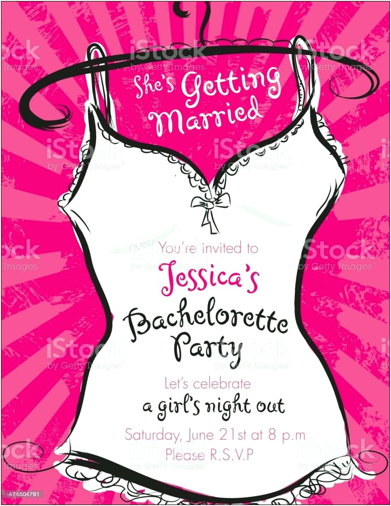 Free Printable Bachelorette Party Invitations Templates