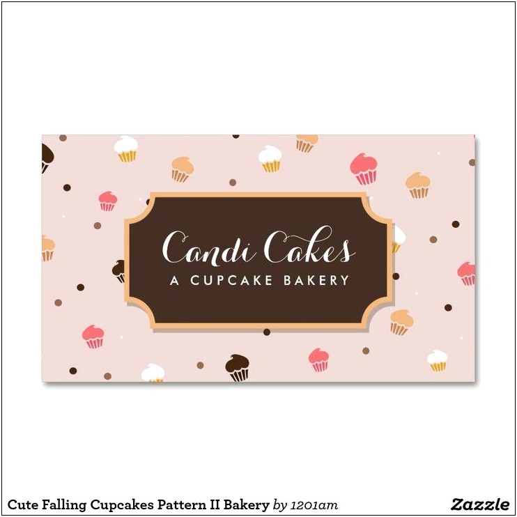 Free Printable Bakery Business Card Templates