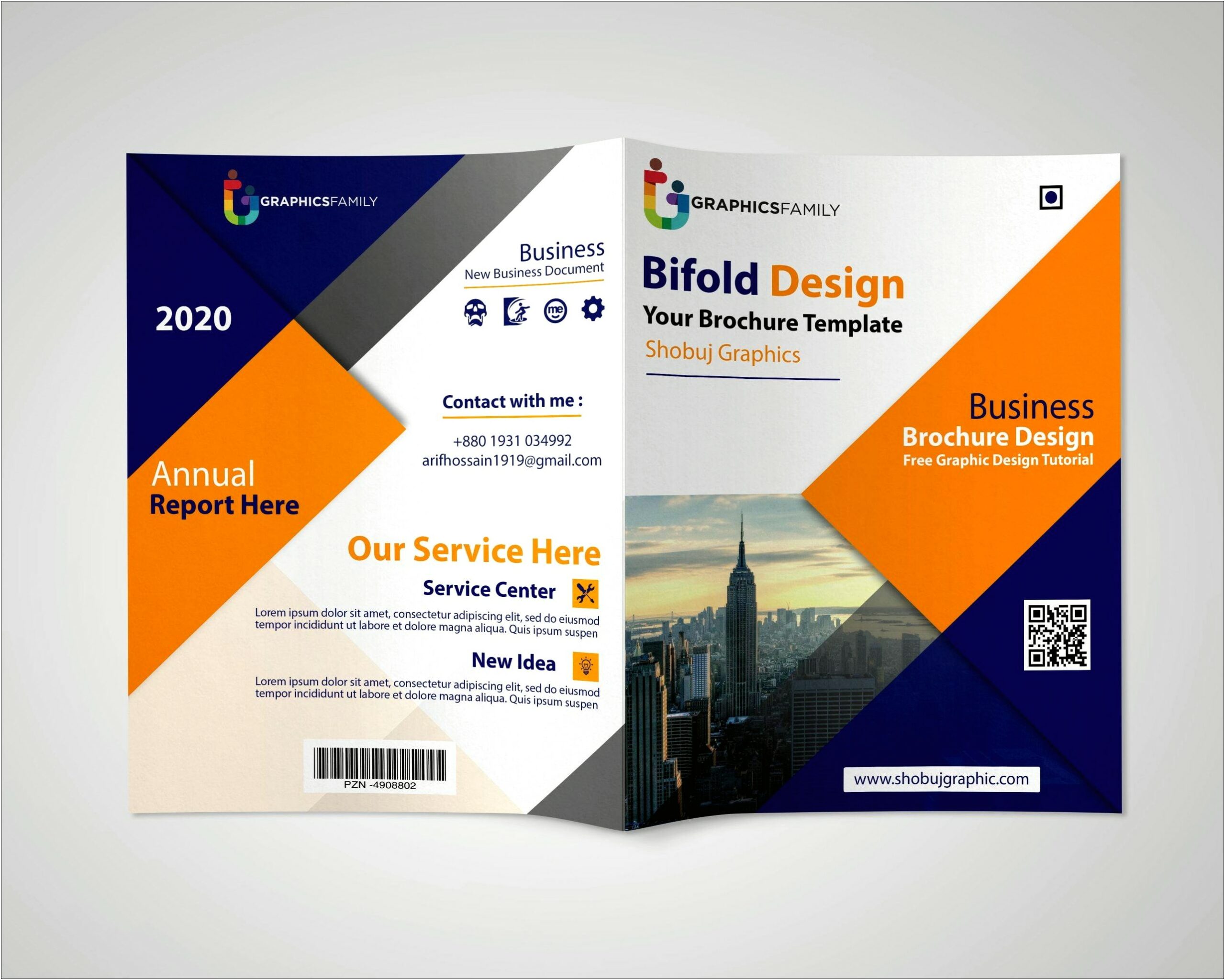 Free Printable Bi Fold Brochure Templates