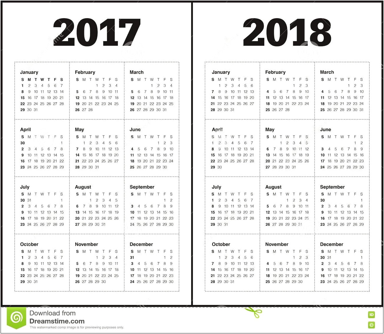 Free Printable Blank Calendar Templates 2017