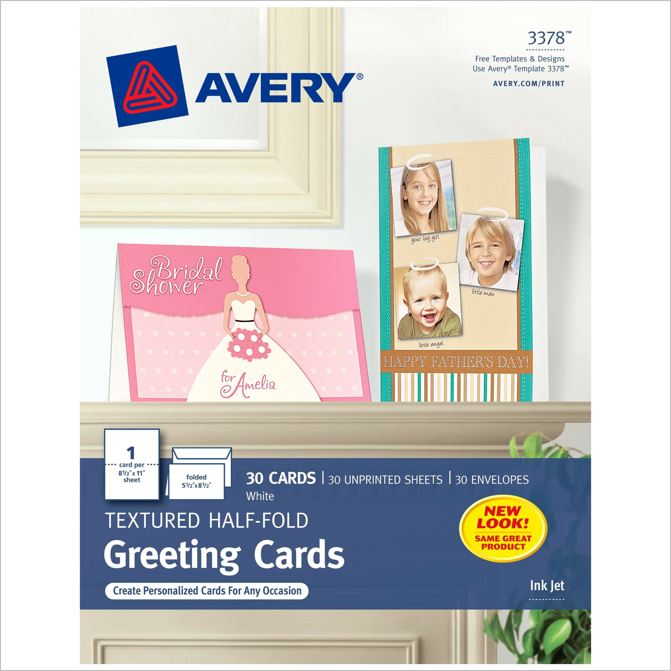 Free Printable Blank Greeting Card Template