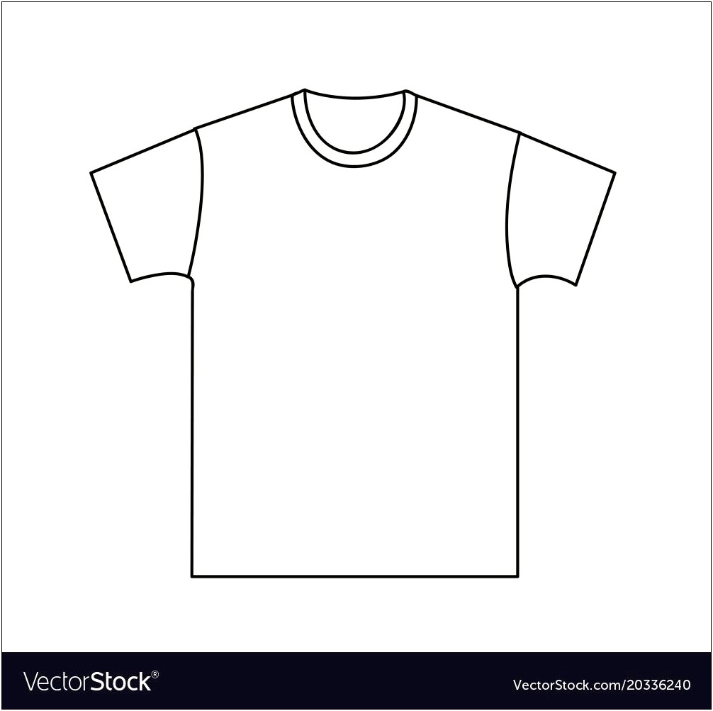 Free Printable Blank T Shirt Template