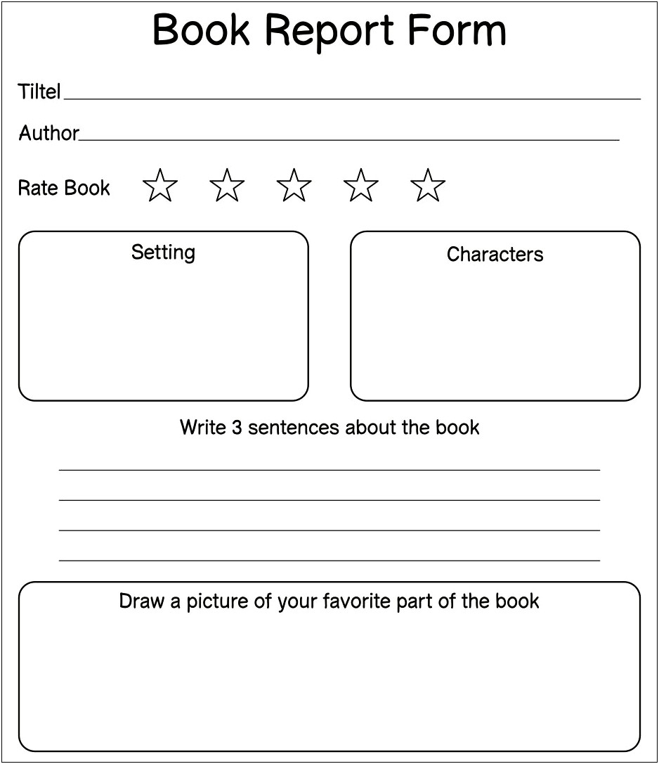 free-printable-book-report-template-first-grade-books-book-report