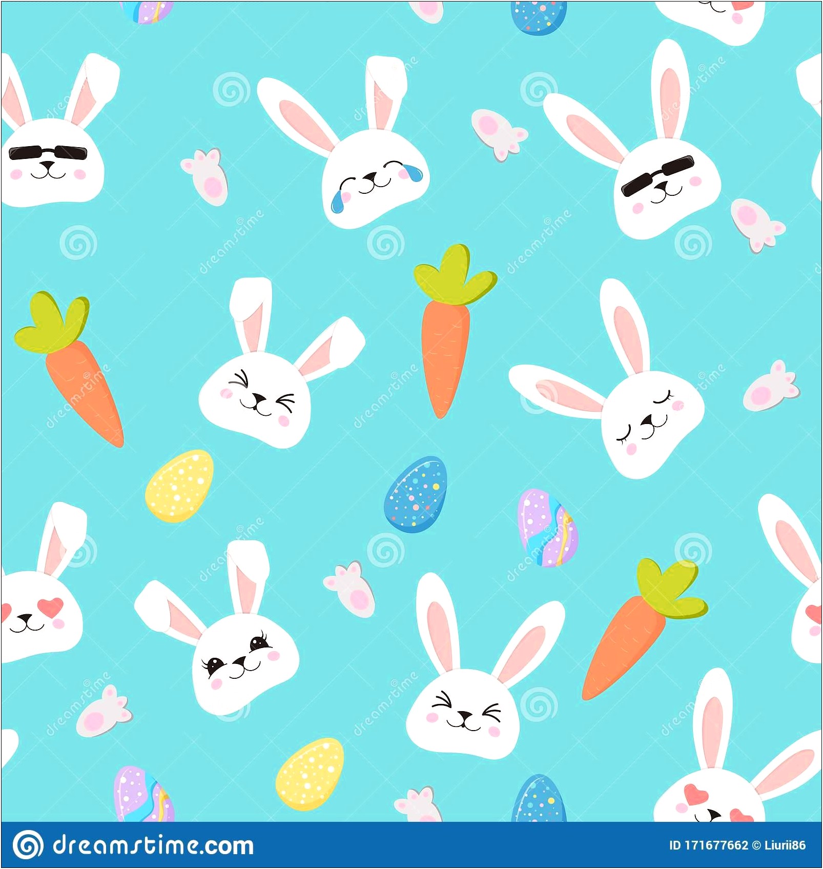 Free Printable Bunny Face Sewing Template