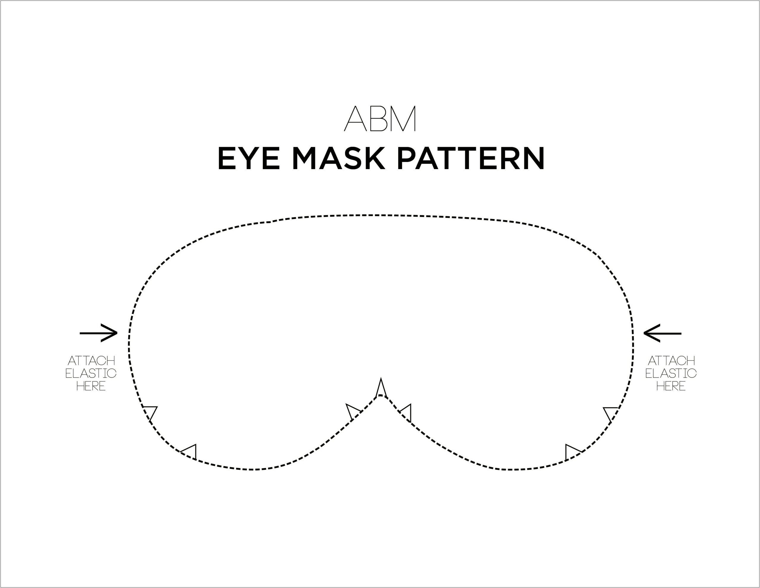 Free Printable Cat Eye Mask Template For Girls