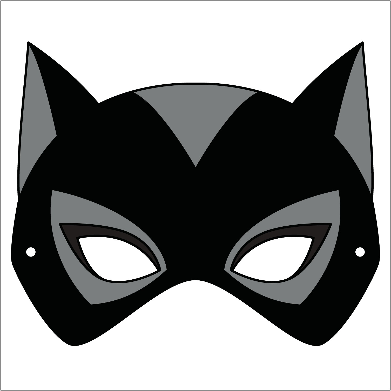 Free Printable Cat Mask Template For Girls
