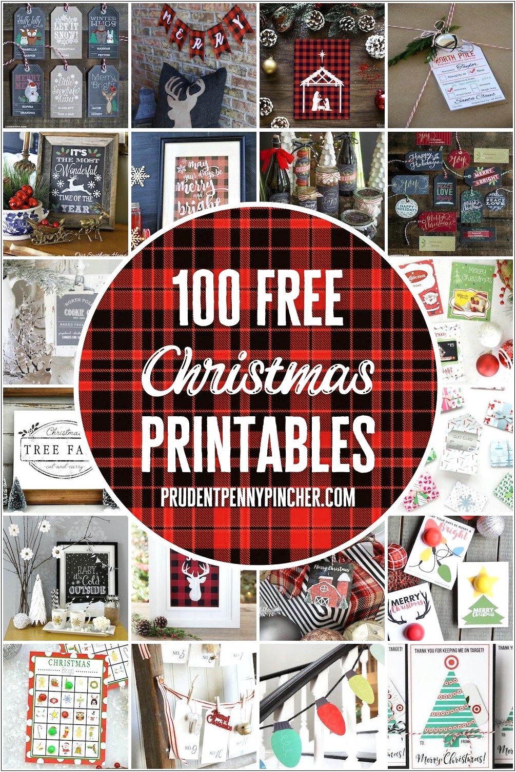 Free Printable Christmas Downloadable Penny Rug Template