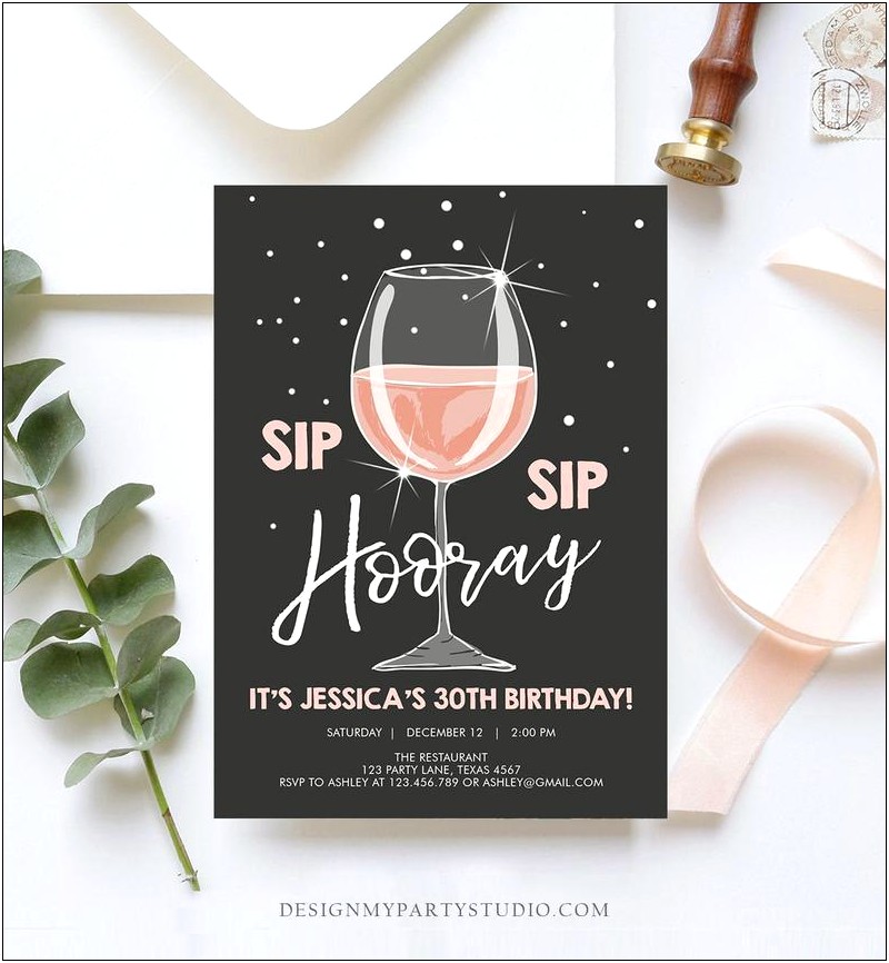 Free Printable Cocktail Party Invitation Templates