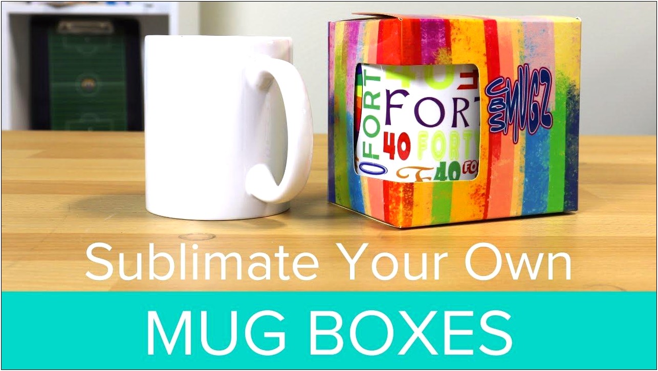 Free Printable Coffee Mug Box Templates