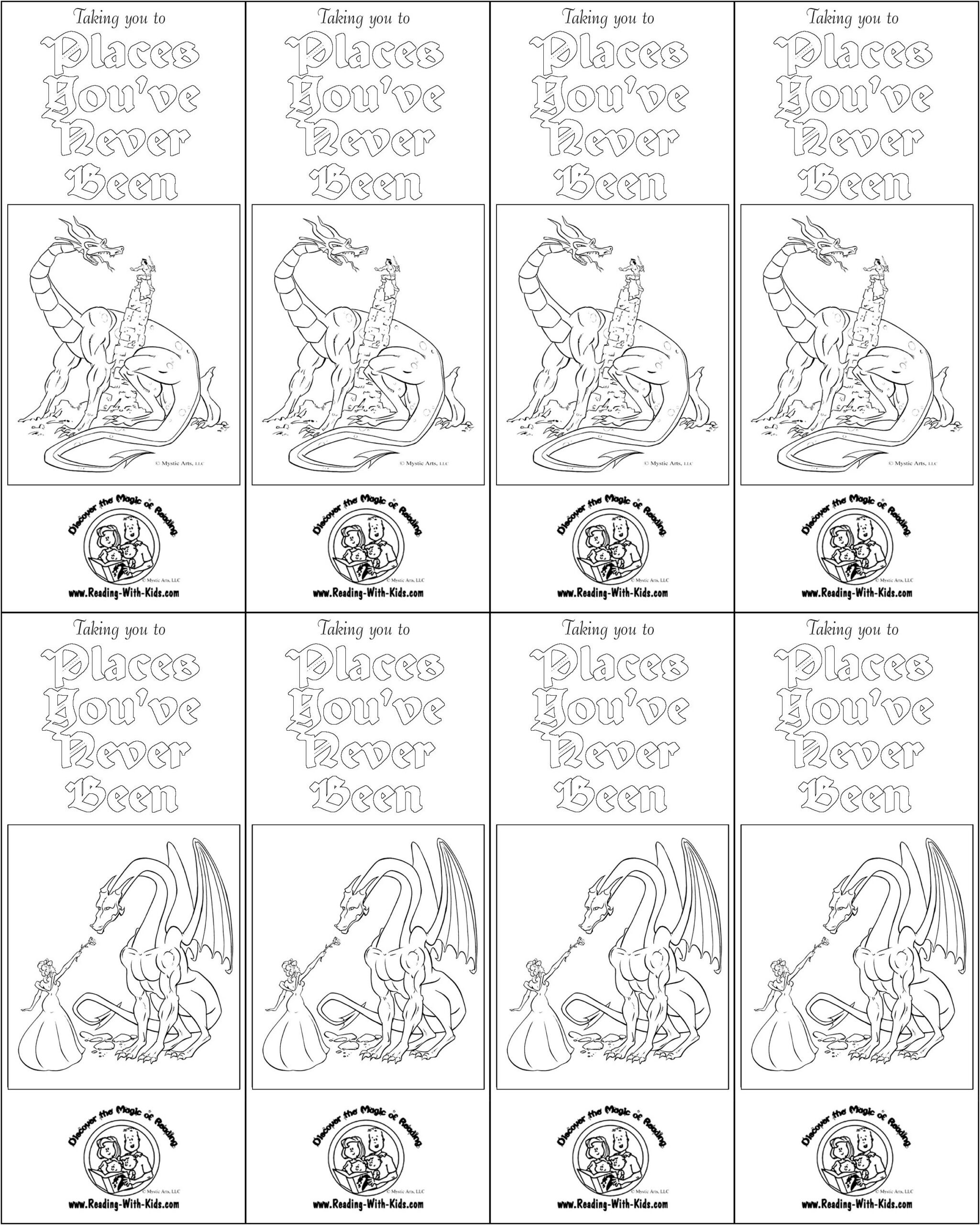 Free Printable Coloring Bookmarks Templates Winter
