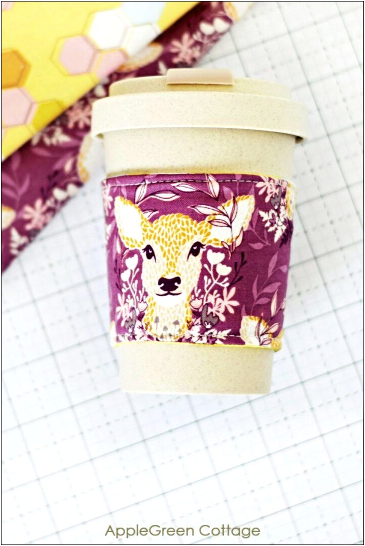 Free Printable Cup Cozy Display Template