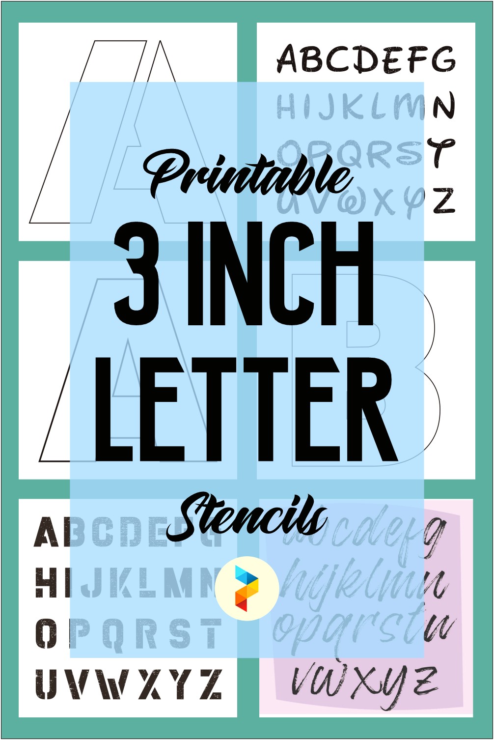Free Printable Cursive Letter C Stencils Templates