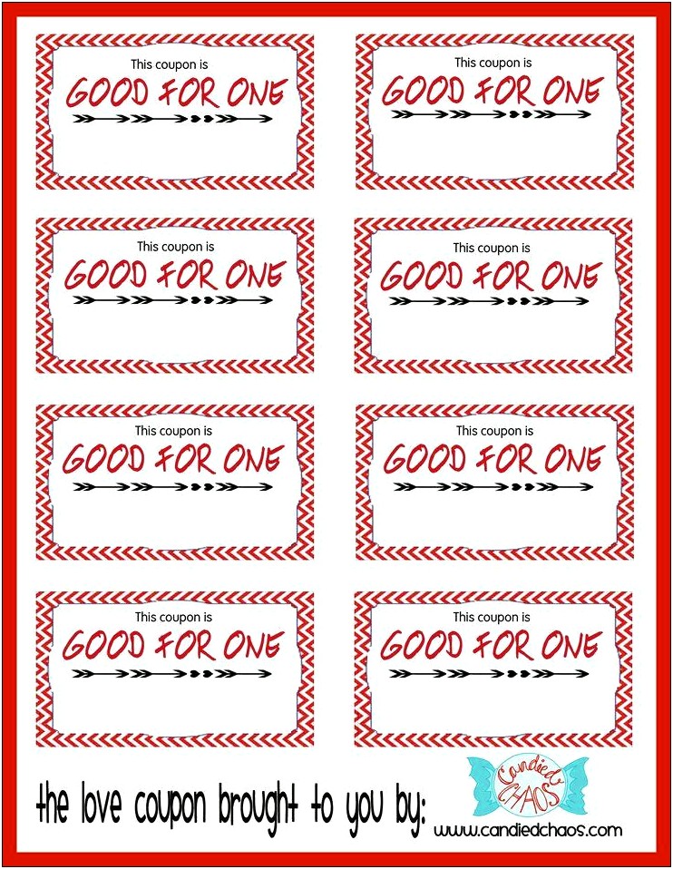 Free Printable Date Night Coupon Template