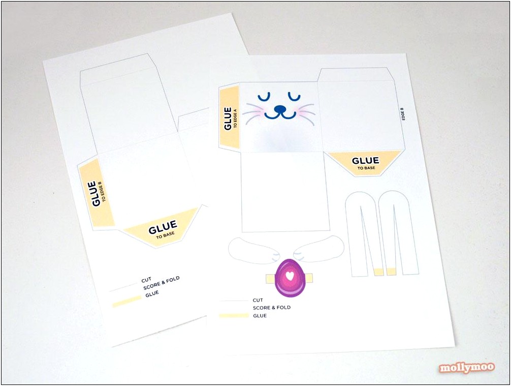 Free Printable Easter Paper Bag Puppet Templates