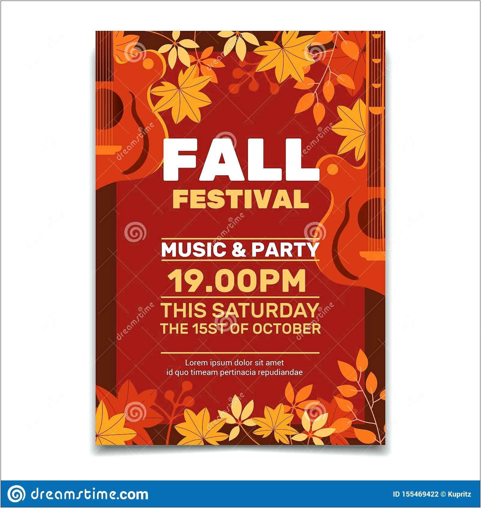 Free Printable Fall Flyer Background Templates