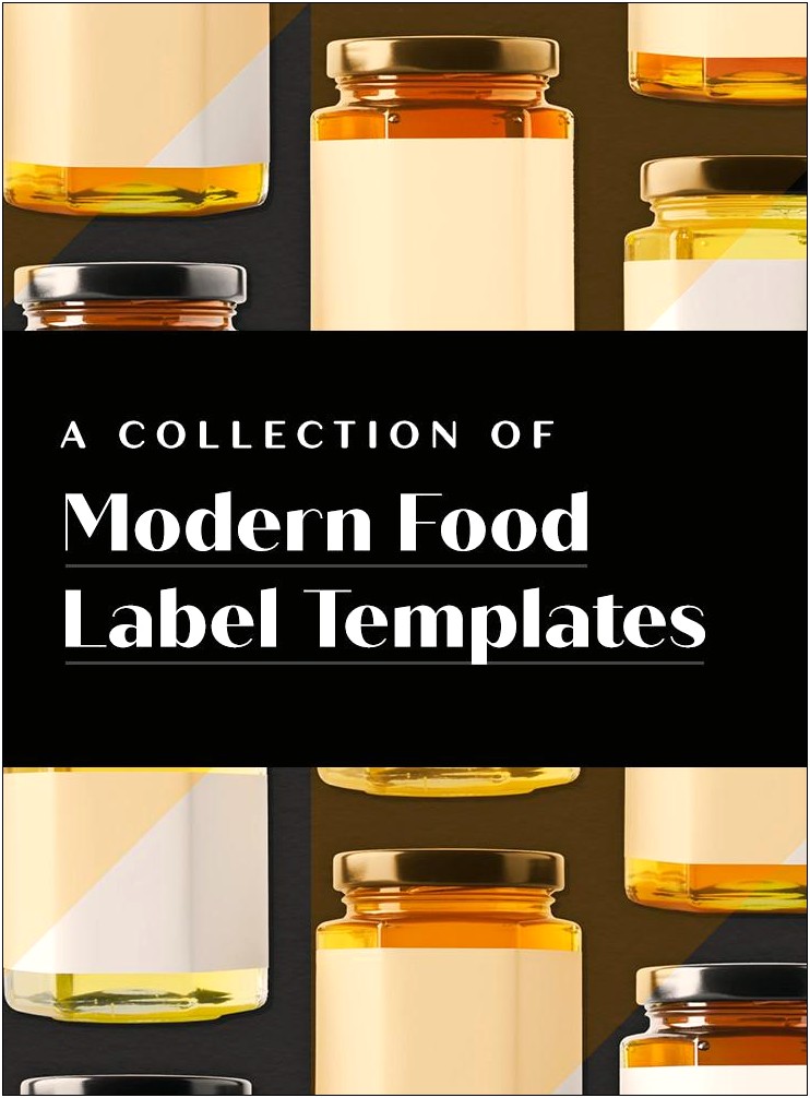 Free Printable Food Label Templates For Word