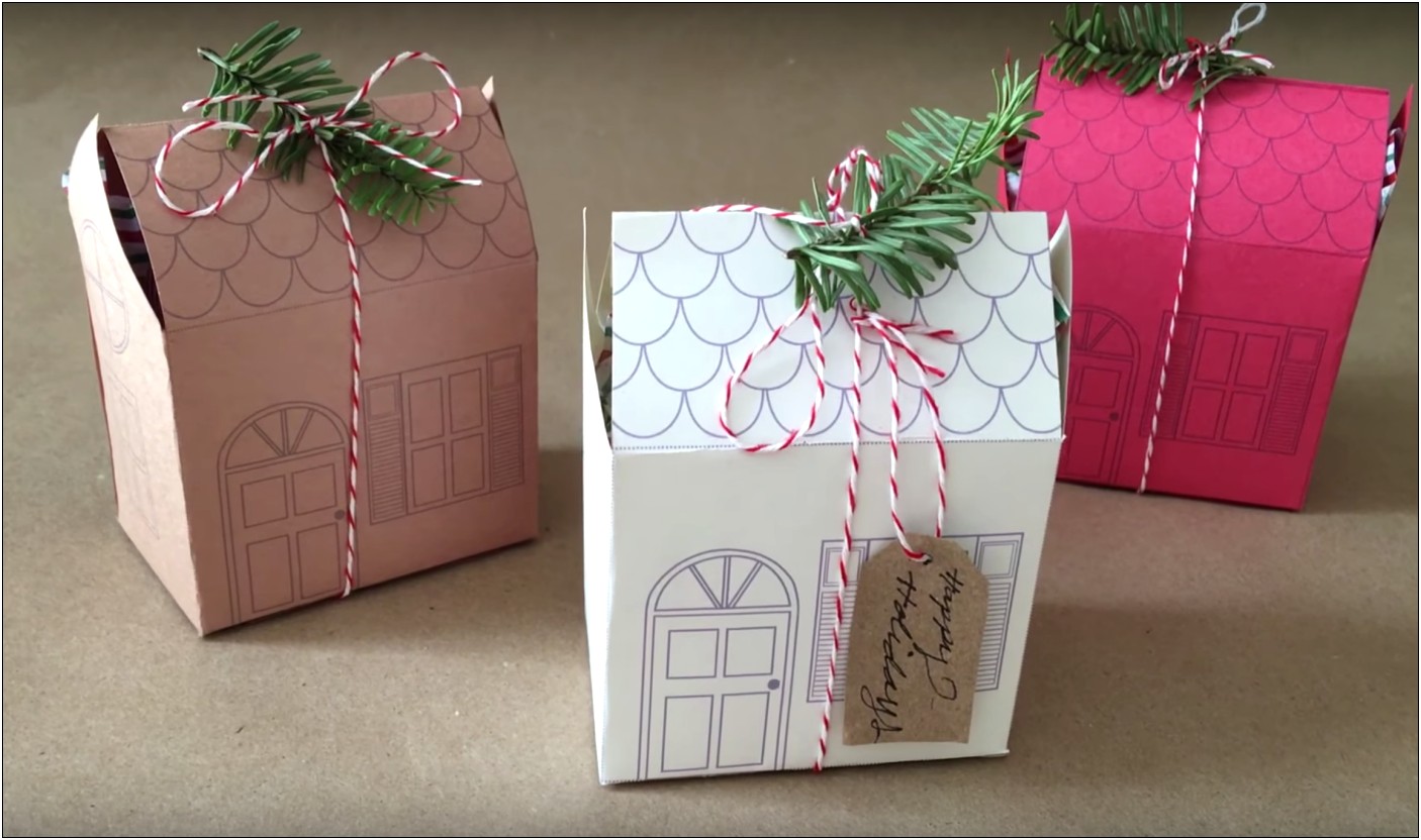 Free Printable Gift Box With Lid Template