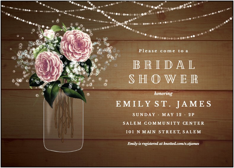 Free Printable Invitation Templates For Bridal Shower