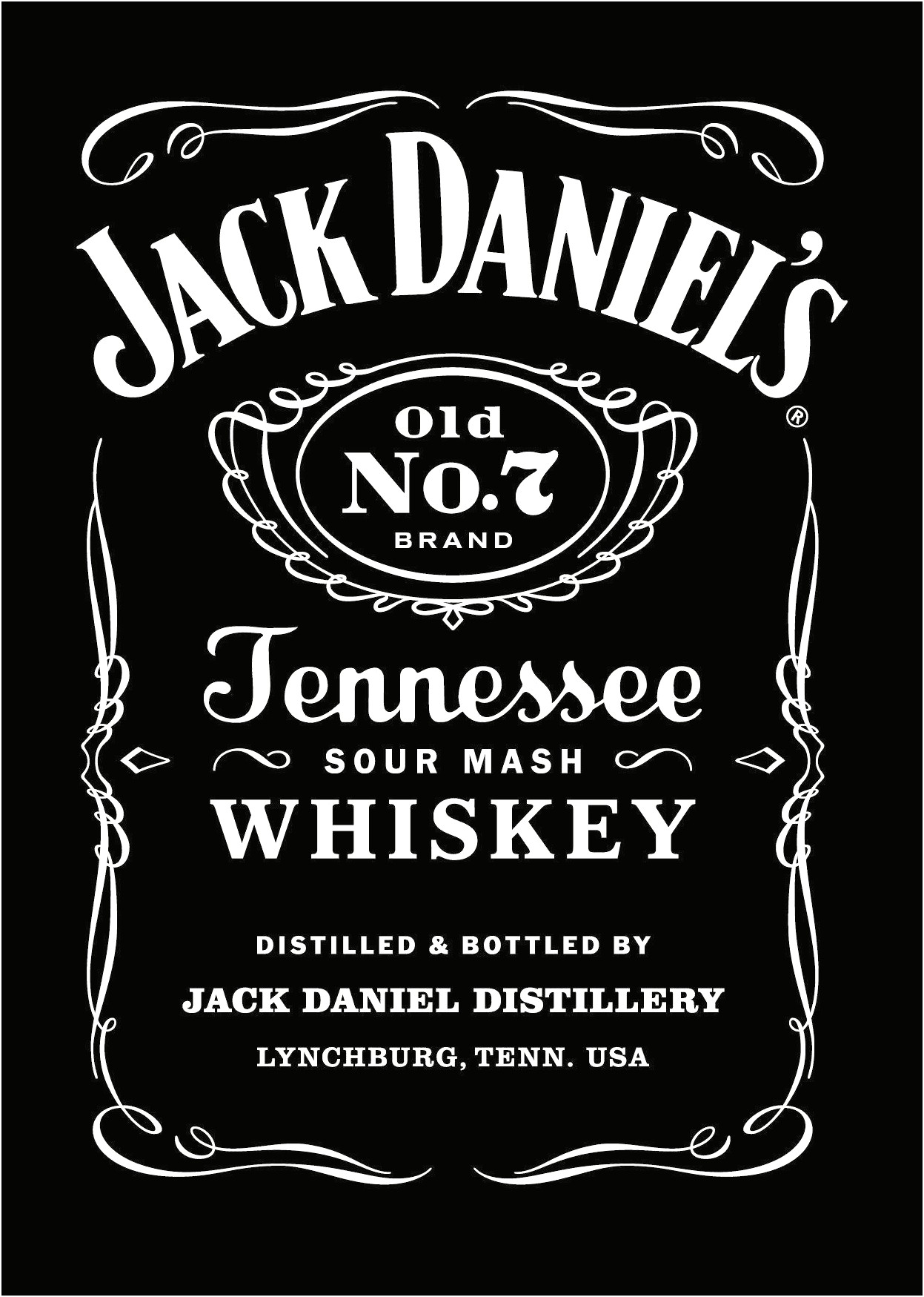 Free Printable Jack Daniels Label Template