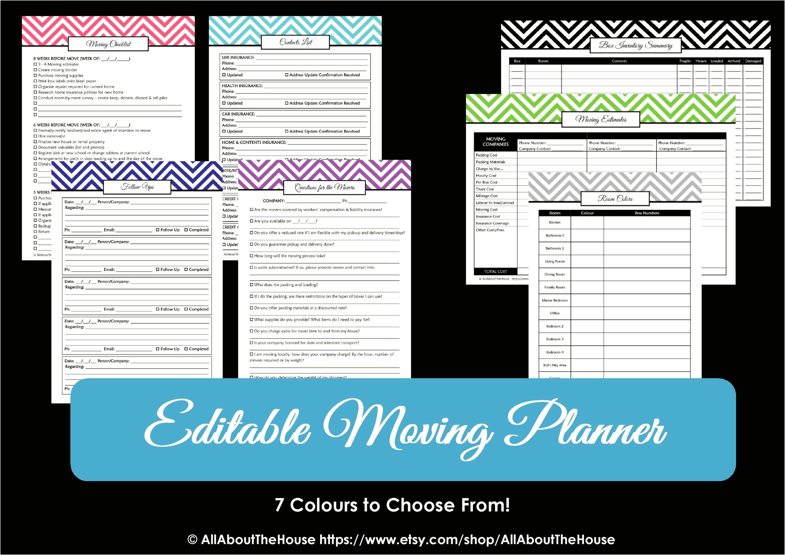 Free Printable Label Templates For Moving Box