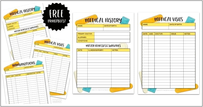 Free Printable Medical Sign In Sheet Template