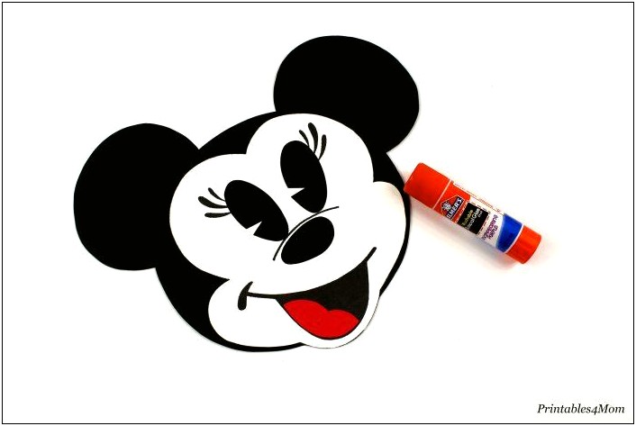 Free Printable Mickey Mouse Head Template