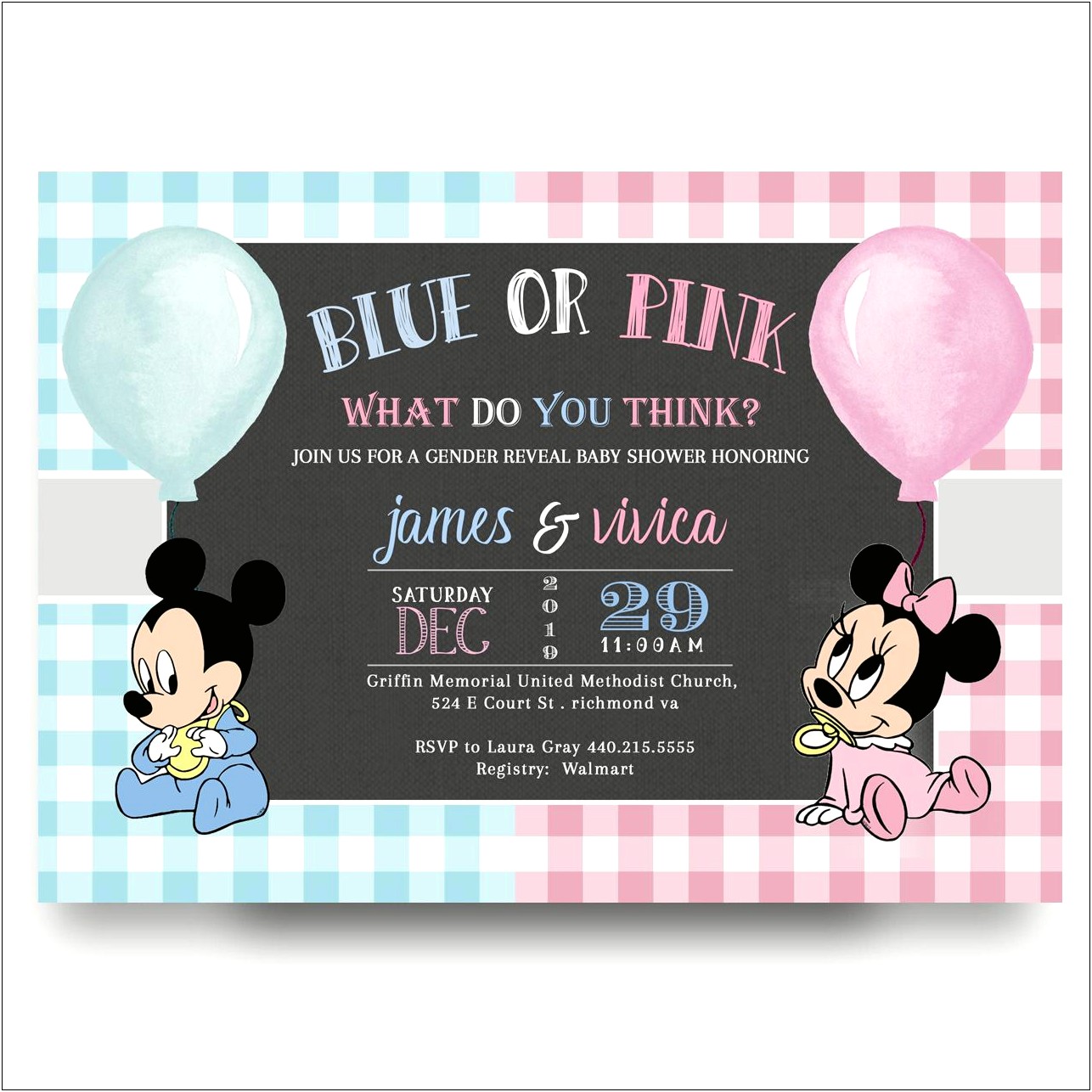 Free Printable Minnie Mouse Baby Shower Templates