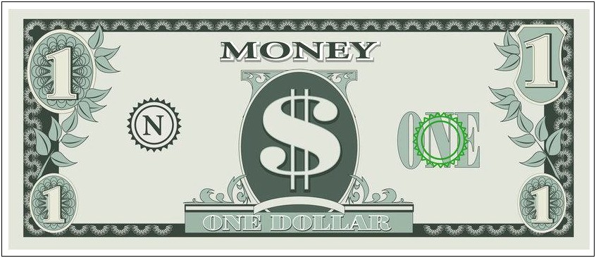 Free Printable Money Fake Cash Template
